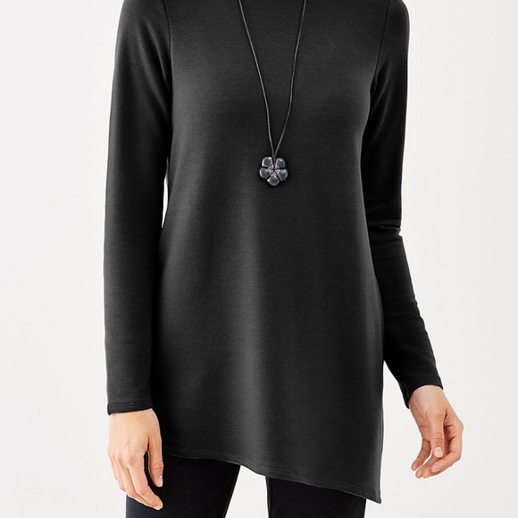 J.Jill NEW Gorgeous Pure Jill Luxe Tencel Asymmetrical Top NWT - Picture 1 of 8